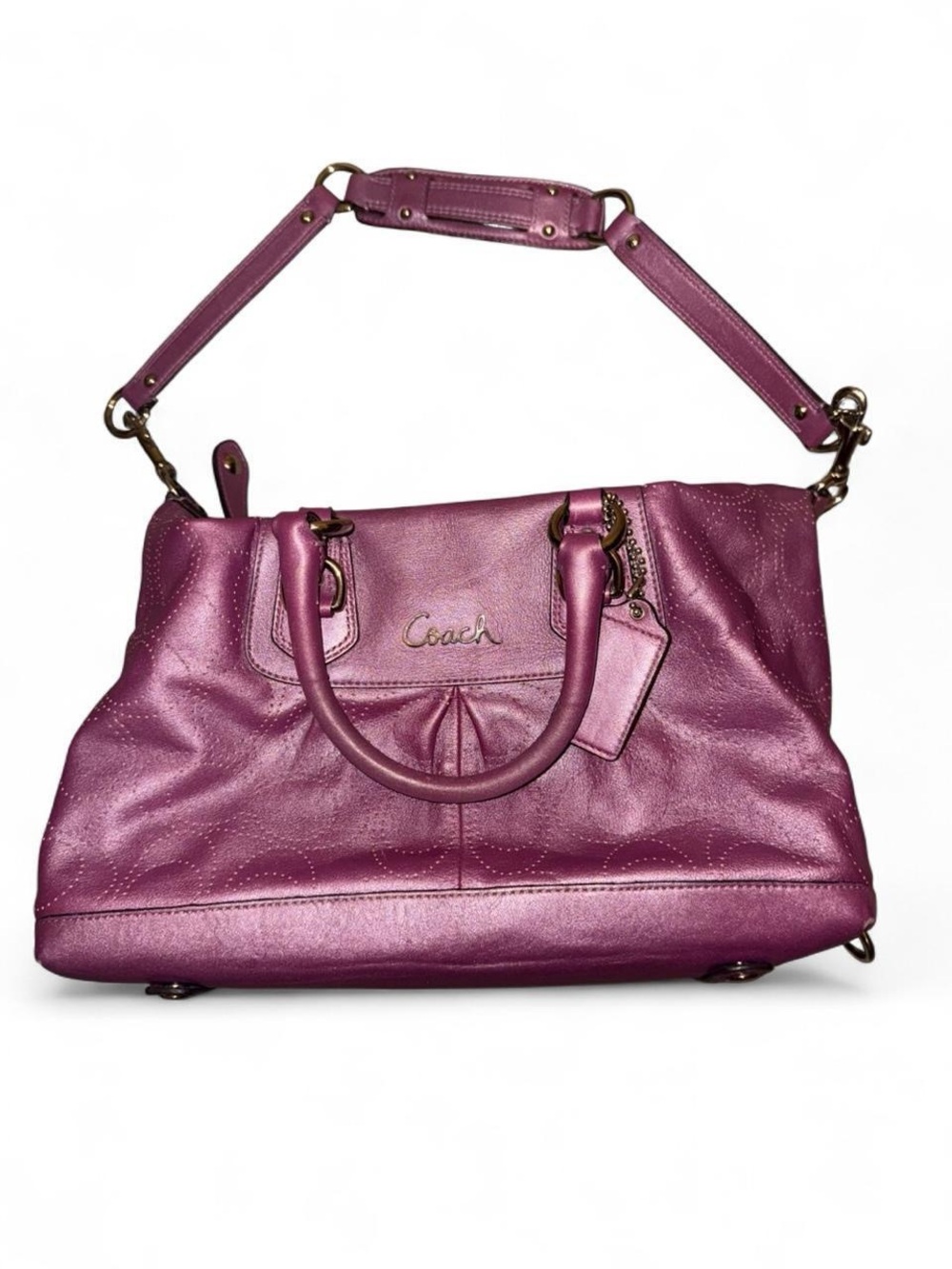 Coach Ashley Leather convertible purse